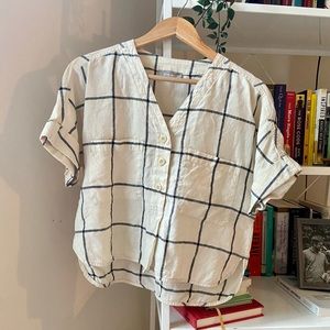 Everlane Linen Utility Shirt